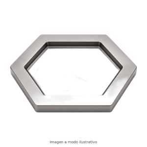 Molde Acero Inoxidable Hexagonal