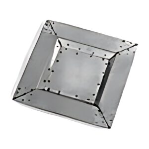 Molde Acero Inoxidable Cuadrado, 001