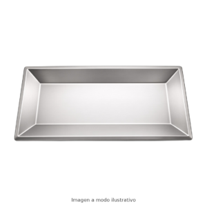 Molde Acero Inoxidable Rectangular Bandeja